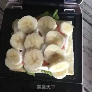 Make Banana sandwich step 6