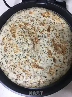 Make Black sesame sugar pie step 12