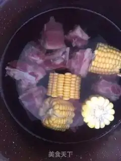 Make Corn Mountain pharmaceuum soup step 1