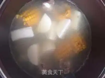 Make Corn Mountain pharmaceuum soup step 2