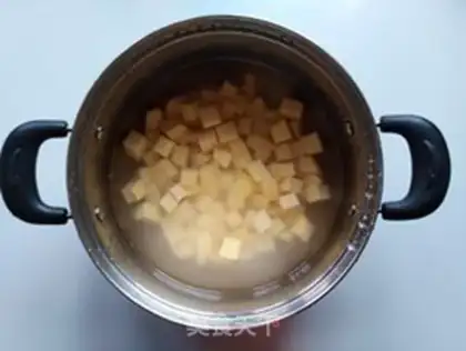 Make Peas and cinnamon step 2
