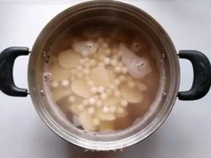 Make Peas and cinnamon step 4