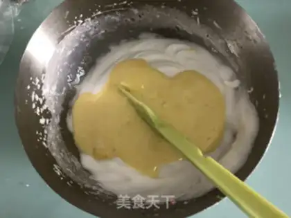 Make Fruit hug cake step 7