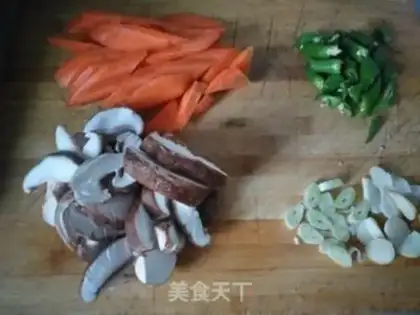 Make Scrambled mushrooms step 1