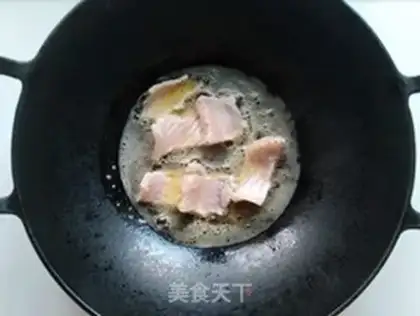 Make Cream fish bones step 3