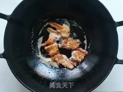 Make Cream fish bones step 4
