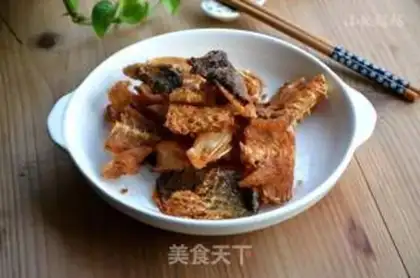 Make Cream fish bones step 5