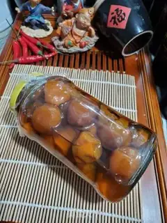 Make Ice cream and gold oranges step 10