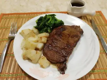 Make Black pepper steak step 5
