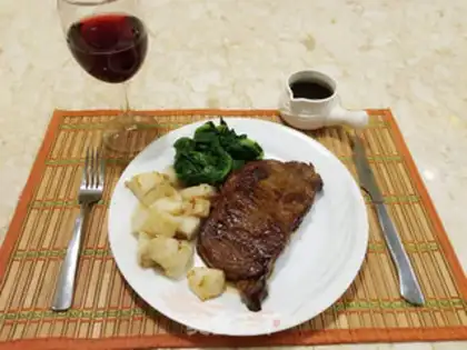 Make Black pepper steak step 6