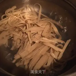 Make Tofu skin step 4