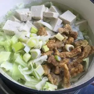 Make Sour cabbage tofu step 6