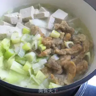 Make Sour cabbage tofu step 7