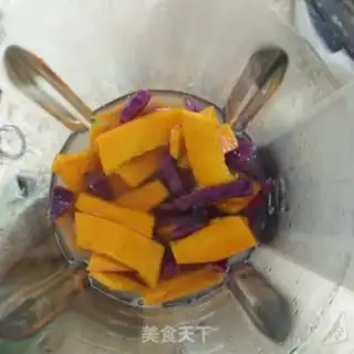Make Potato pumpkin sweet rice step 2