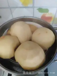 Make Apple pumpkin, sweet potatoes step 2