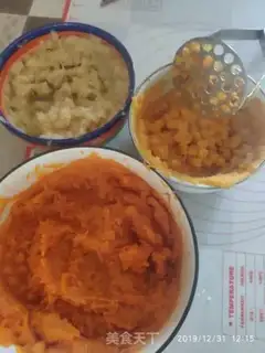 Make Apple pumpkin, sweet potatoes step 3