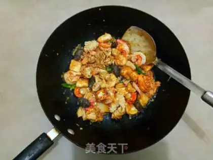 Make Eight tofu step 15