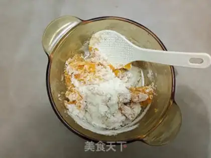 Make Potato ashball step 3