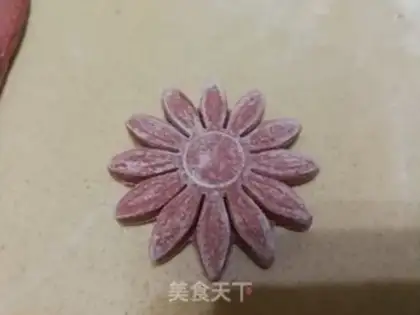 Make Cute flower step 3