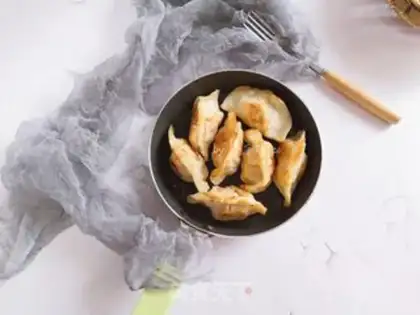 Make Fried dumplings step 5