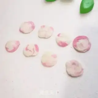 Make Flower buns step 12