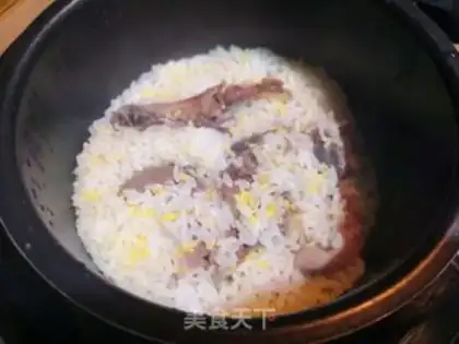 Make Duck rice step 9