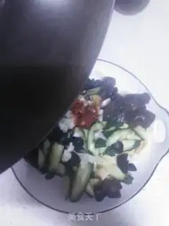 Make cucumber bean peel step 5