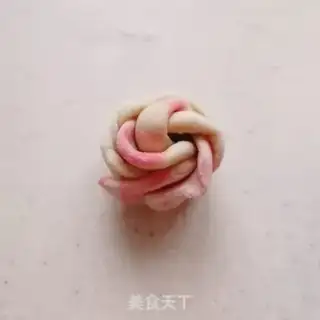 Make Flower buns step 16