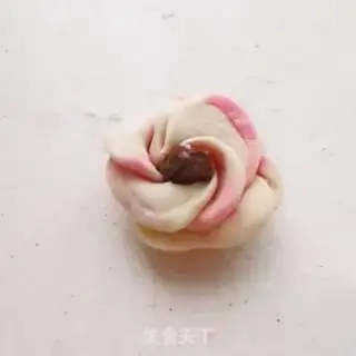 Make Flower buns step 17