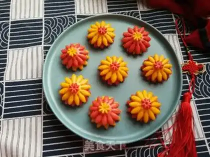 Make Cute flower step 11