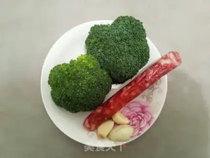 Make Orchid fried sausage step 0