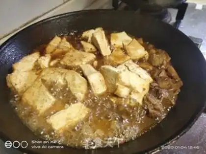Make Red tofu noodles step 2