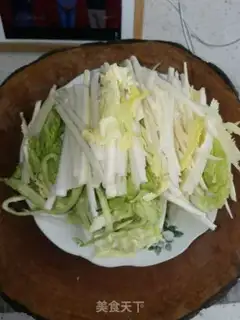 Make Clear the cabbage step 1