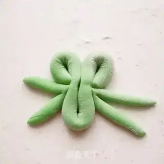 Make Flower buns step 22