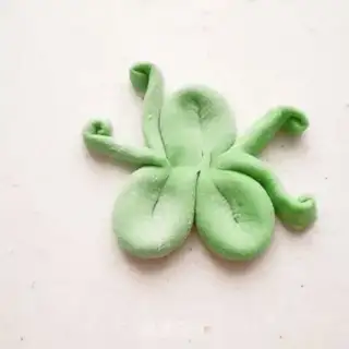 Make Flower buns step 24