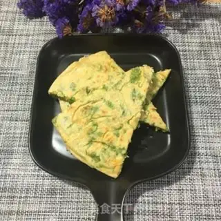 Make Egg celery pancakes step 8