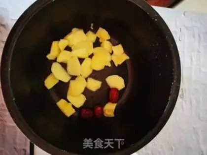 Make Apple date soup step 2