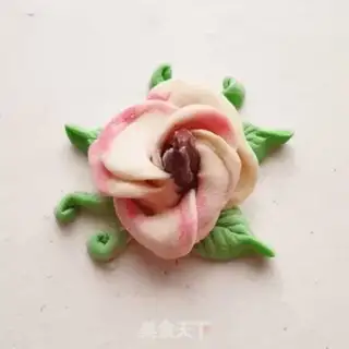Make Flower buns step 27
