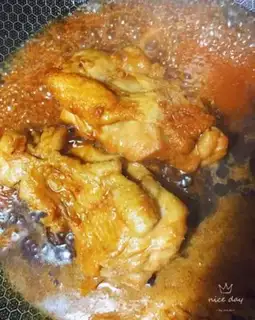 Make Burn chicken legs step 9