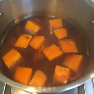 Make Pumpkin bean soup step 3