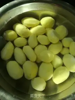 Make Five flowers and potatoes step 0