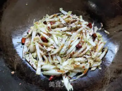 Make Spicy cabbage step 6