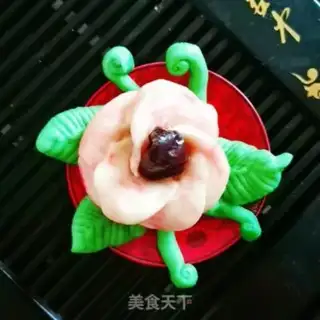 Make Flower buns step 36