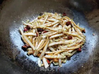 Make Spicy cabbage step 7