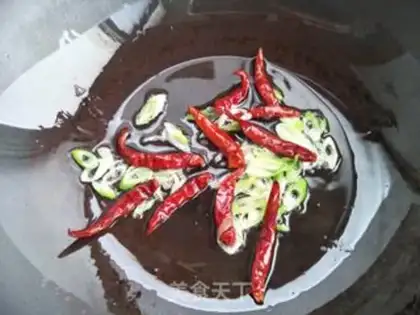 Make Spicy hand tore the dishes step 4