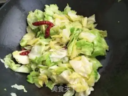 Make Spicy hand tore the dishes step 5