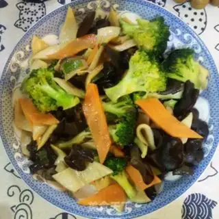 Make The broccoli fried abalone step 5