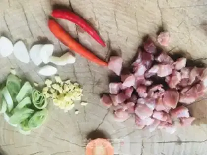 Make Roach and roast beef step 1