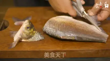 Make Open the mackerel step 1