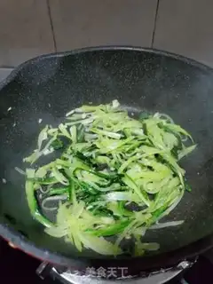 Make Fried silk step 4